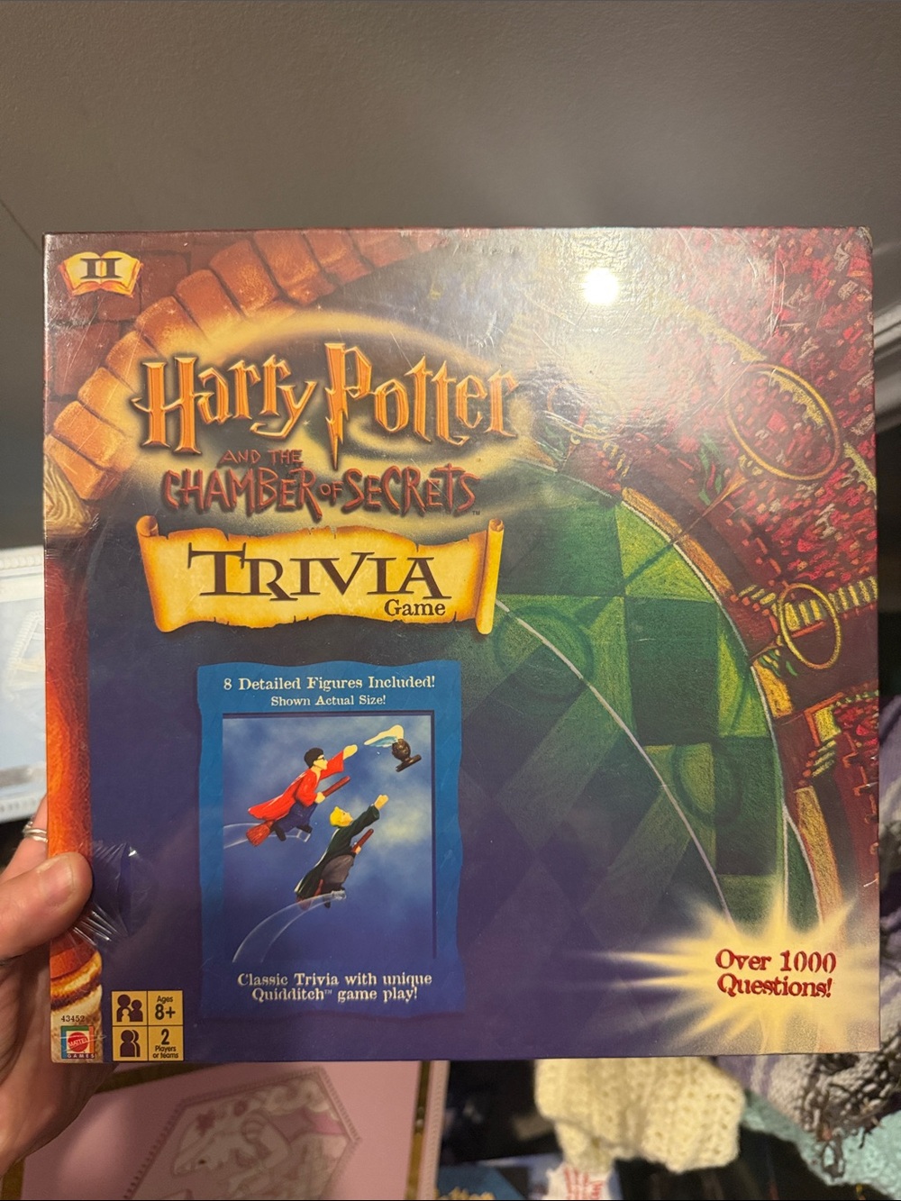 Warner Bros. Harry Potter Chamber of Secrets Trivia Game - Purple/Green/Gold